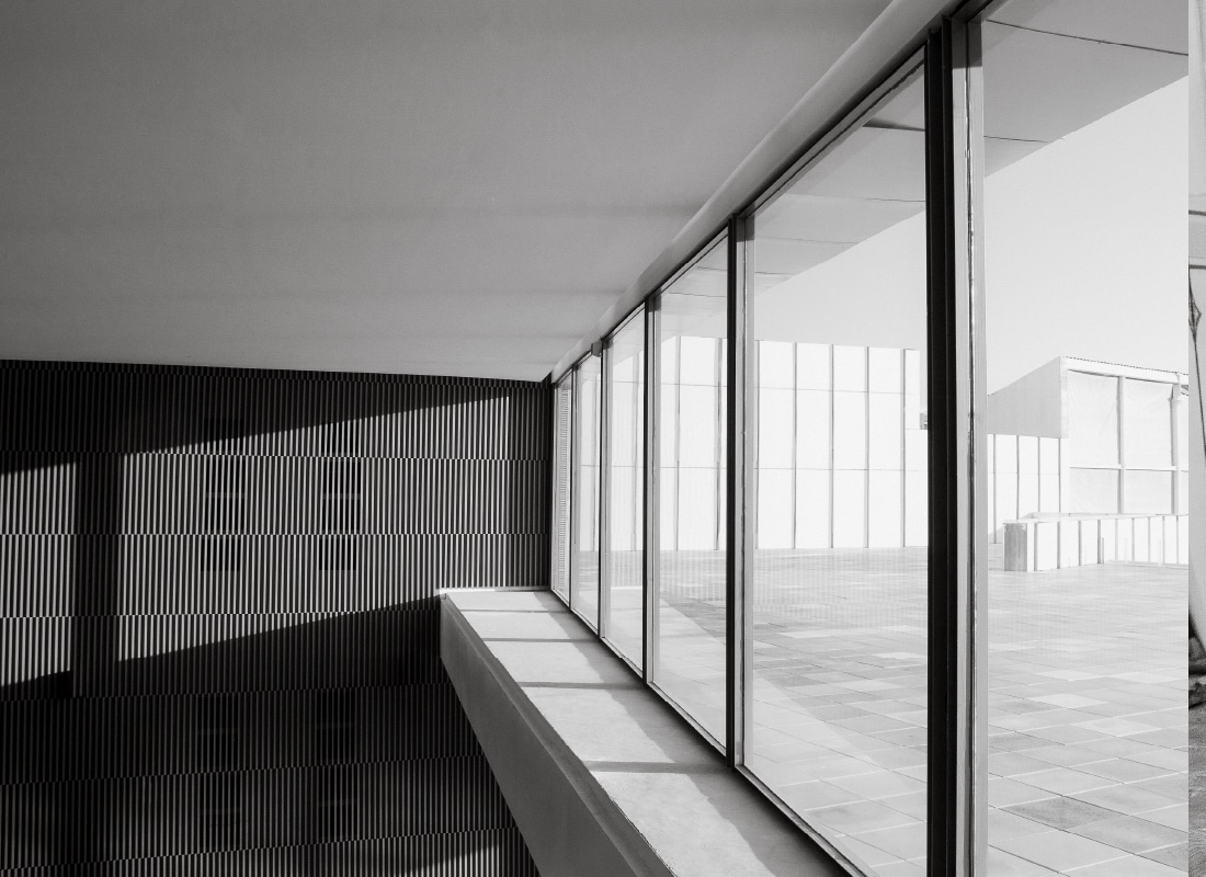 Commercial property, northern beaches, Modern glass corporate interior